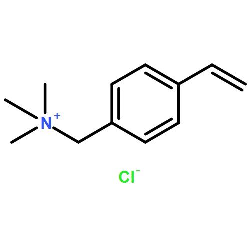 (4-ethenylphenyl)-N,N,N-trimethylmethanaminium chloride