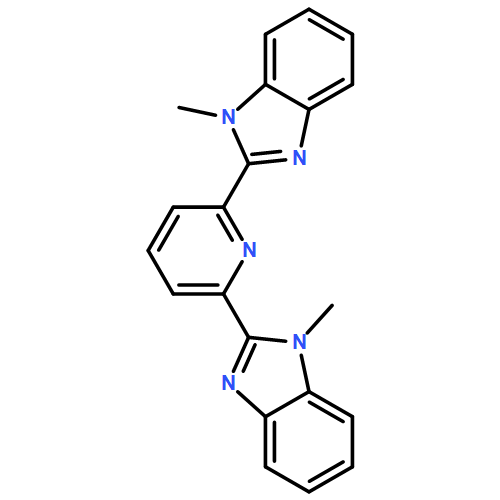 1H-Benzimidazole, 2,2'-(2,6-pyridinediyl)bis[1-methyl-