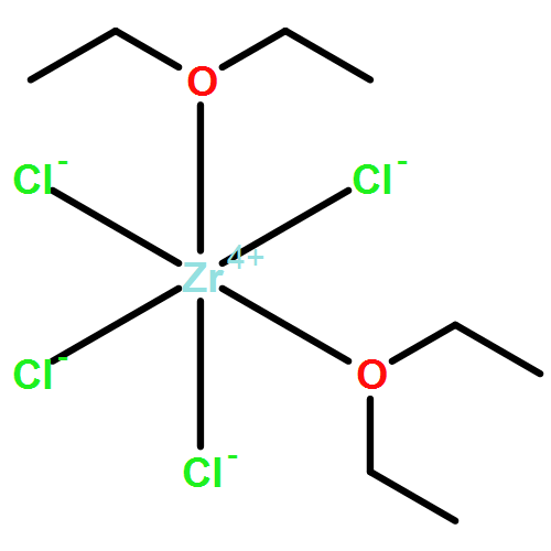 Zirconium, tetrachlorobis[1,1'-oxybis[ethane]]-