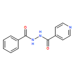 4-Pyridinecarboxylic acid, 2-benzoylhydrazide