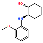 Cyclohexanol, 2-[(2-methoxyphenyl)amino]-, (1R,2R)-rel-