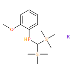 Phosphine, [bis(trimethylsilyl)methyl](2-methoxyphenyl)-, potassium salt