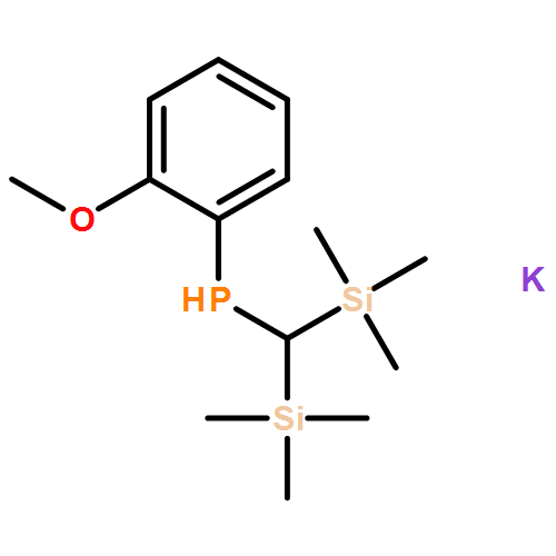 Phosphine, [bis(trimethylsilyl)methyl](2-methoxyphenyl)-, potassium salt