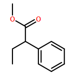 Benzeneacetic acid, α-ethyl-, methyl ester, (αS)-