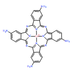 cobalt(2+) 2,10,15,23-tetraaminophthalocyanine-29,30-diide