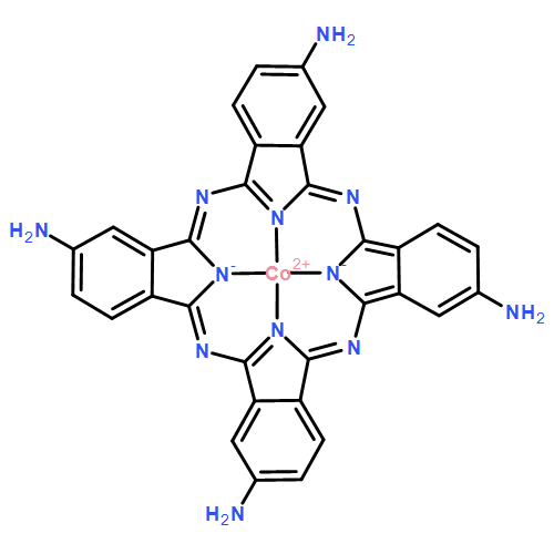 cobalt(2+) 2,10,15,23-tetraaminophthalocyanine-29,30-diide