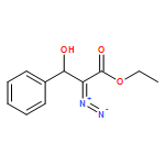 Benzenepropanoic acid, α-diazo-β-hydroxy-, ethyl ester