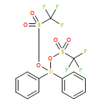 Methanesulfonic acid, 1,1,1-trifluoro-, diphenyl[[(trifluoromethyl)sulfonyl]oxy]silyl ester