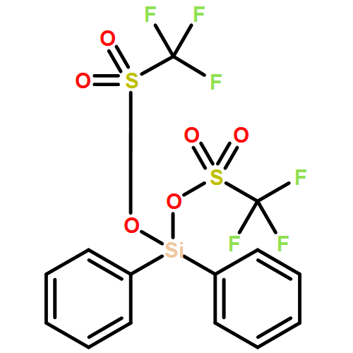 Methanesulfonic acid, 1,1,1-trifluoro-, diphenyl[[(trifluoromethyl)sulfonyl]oxy]silyl ester