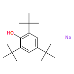 Phenol, 2,4,6-tris(1,1-dimethylethyl)-, sodium salt