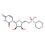 Uridine, 5'-(hydrogen 4-morpholinylphosphonate)