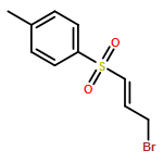 Benzene, 1-[(3-bromo-1-propenyl)sulfonyl]-4-methyl-, (E)-