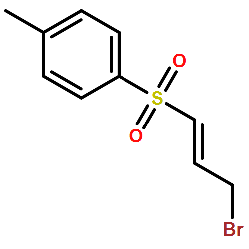 Benzene, 1-[(3-bromo-1-propenyl)sulfonyl]-4-methyl-, (E)-