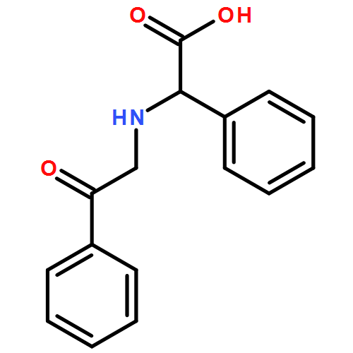 Benzeneacetic acid, α-(benzoylmethylamino)-