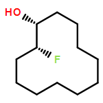 Cyclododecanol, 2-fluoro-, (1R,2R)-rel-