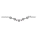 Benzoic acid,4-[(E)-[[4-[[(1-methylheptyl)oxy]carbonyl]phenyl]imino]methyl]-,3-[[4-[(E)-[[4-(nonyloxy)phenyl]imino]methyl]benzoyl]oxy]phenyl ester