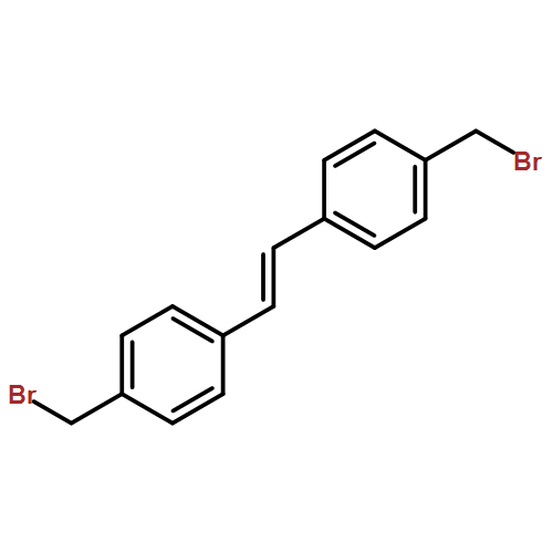 Benzene, 1,1'-(1,2-ethenediyl)bis[4-(bromomethyl)-, (E)-