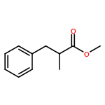 Benzenepropanoic acid, α-methyl-, methyl ester