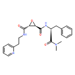 2,3-Oxiranedicarboxamide,N-[(1S)-2-(dimethylamino)-2-oxo-1-(phenylmethyl)ethyl]-N'-[2-(2-pyridinyl)ethyl]-, (2R,3R)-