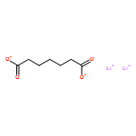 Heptanedioic acid, dilithium salt