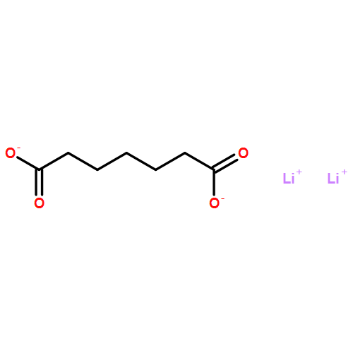 Heptanedioic acid, dilithium salt