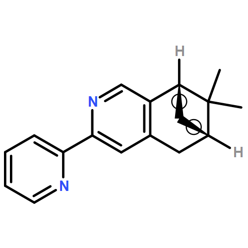 6,8-Methanoisoquinoline,5,6,7,8-tetrahydro-7,7-dimethyl-3-(2-pyridinyl)-, (6S,8S)-