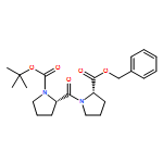 L-Proline, 1-[(1,1-dimethylethoxy)carbonyl]-L-prolyl-, phenylmethyl ester