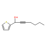 2-Thiophenemethanol, α-1-hexyn-1-yl-