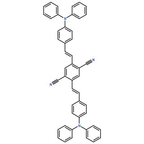 1,4-Benzenedicarbonitrile, 2,5-bis[(1E)-2-[4-(diphenylamino)phenyl]ethenyl]-