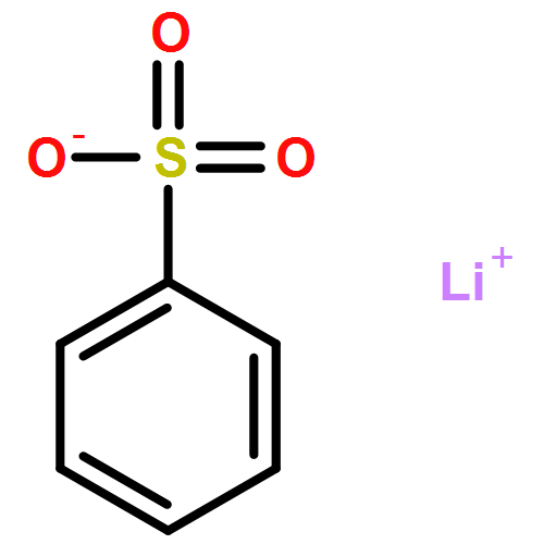 Benzenesulfonic acid, lithium salt