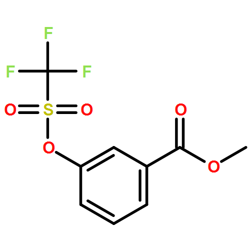 Benzoic acid, 3-[[(trifluoromethyl)sulfonyl]oxy]-, methyl ester