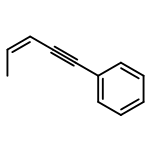 Benzene, 3-penten-1-ynyl-, (Z)-