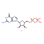 Guanosine 5'-(trihydrogen diphosphate), sodium salt (1:?)