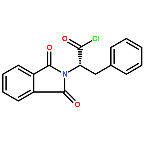 2H-Isoindole-2-acetyl chloride, 1,3-dihydro-1,3-dioxo-α-(phenylmethyl)-, (αS)-