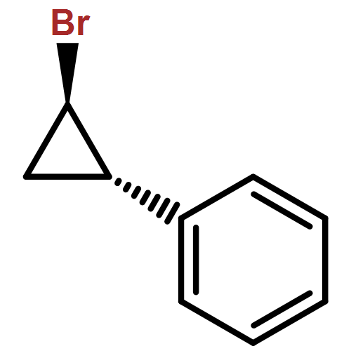 Benzene, (2-bromocyclopropyl)-, trans-