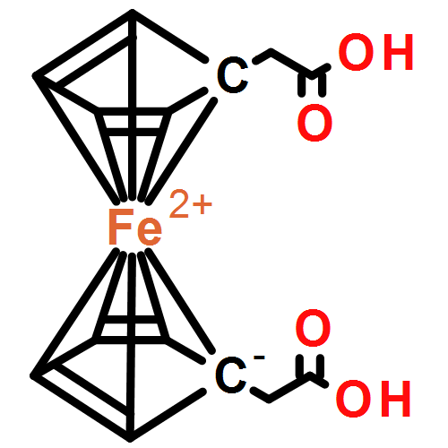 Ferrocene, 1,1'-bis(carboxymethyl)-