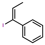 Benzene, (1-iodo-1-propenyl)-, (E)-