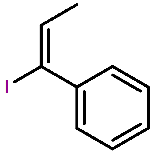 Benzene, (1-iodo-1-propenyl)-, (E)-