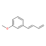 Benzene, 1-(1,3-butadienyl)-3-methoxy-, (E)-