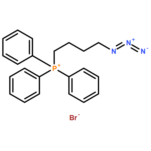 Phosphonium, 4-(azidobutyl)triphenyl-, bromide