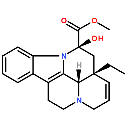 Eburnamenine-14-carboxylic acid, 17,18-didehydro-14,15-dihydro-14-hydroxy-, methyl ester, (3α,14α,16α)-