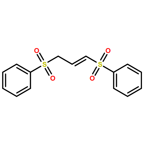 Benzene, 1,1'-[1-propene-1,3-diylbis(sulfonyl)]bis-, (E)-