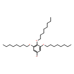 Benzene, 5-bromo-1,2,3-tris(octyloxy)-