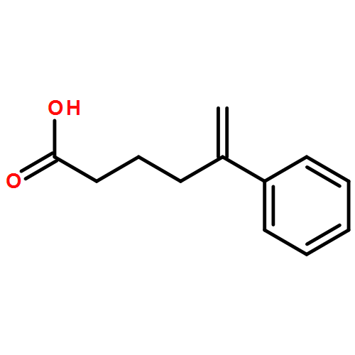 Benzenepentanoic acid, δ-methylene-