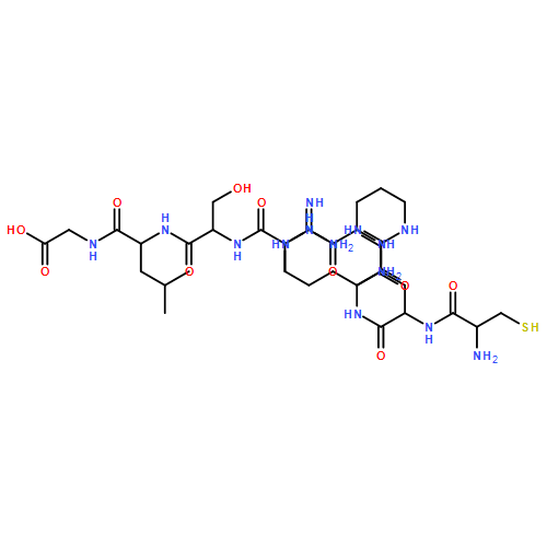 Glycine, L-cysteinyl-L-leucyl-L-arginyl-L-arginyl-L-alanyl-L-seryl-L-leucyl-