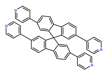 Pyridine, 4,4',4'',4'''-(9,9'-spirobi[9H-fluorene]-2,2',7,7'-tetrayl)tetrakis-