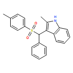 1H-Indole, 2-methyl-3-[[(4-methylphenyl)sulfonyl]phenylmethyl]-