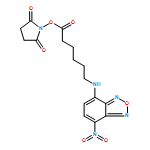 Hexanoic acid,6-[(7-nitro-2,1,3-benzoxadiazol-4-yl)amino]-, 2,5-dioxo-1-pyrrolidinyl ester