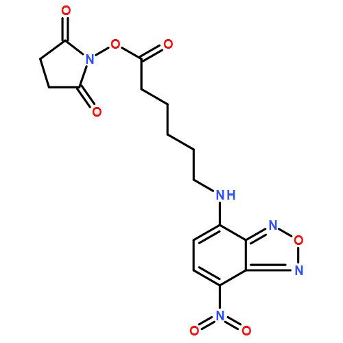 Hexanoic acid,6-[(7-nitro-2,1,3-benzoxadiazol-4-yl)amino]-, 2,5-dioxo-1-pyrrolidinyl ester