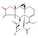 Oxireno[9,10]cyclodeca[1,2-b]furan-5-carboxylic acid, 6-(acetyloxy)-7-[[[(2R,3R)-2,3-dimethyl-2-oxiranyl]carbonyl]oxy]-1a,2,3,6,7,7a,8,9,10a,10b-